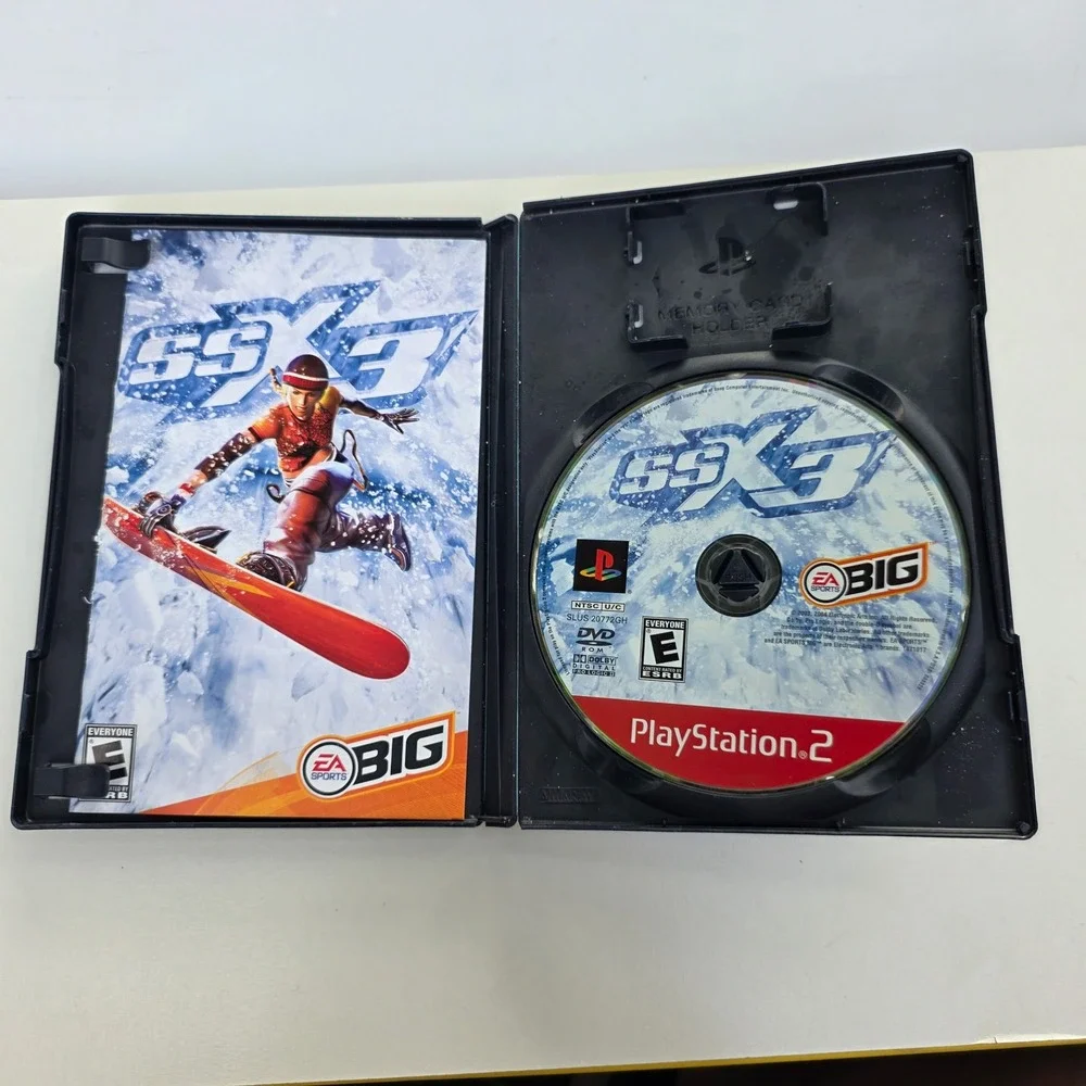SSX 3 PlayStation 2 PS2 Greatest Hits EA Sports BIG Snowboarding Game